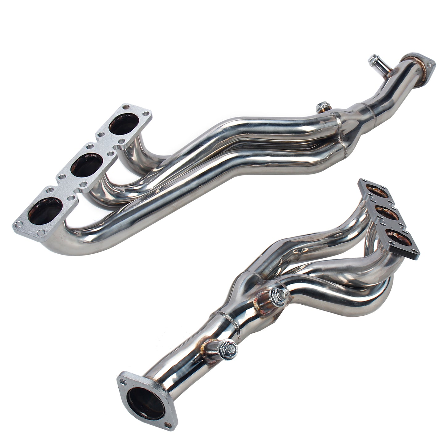 Stainless Exhaust Manifold Headers For BMW E46 E39 Z4 2.5L 2.8L 3.0L L6 2001-06