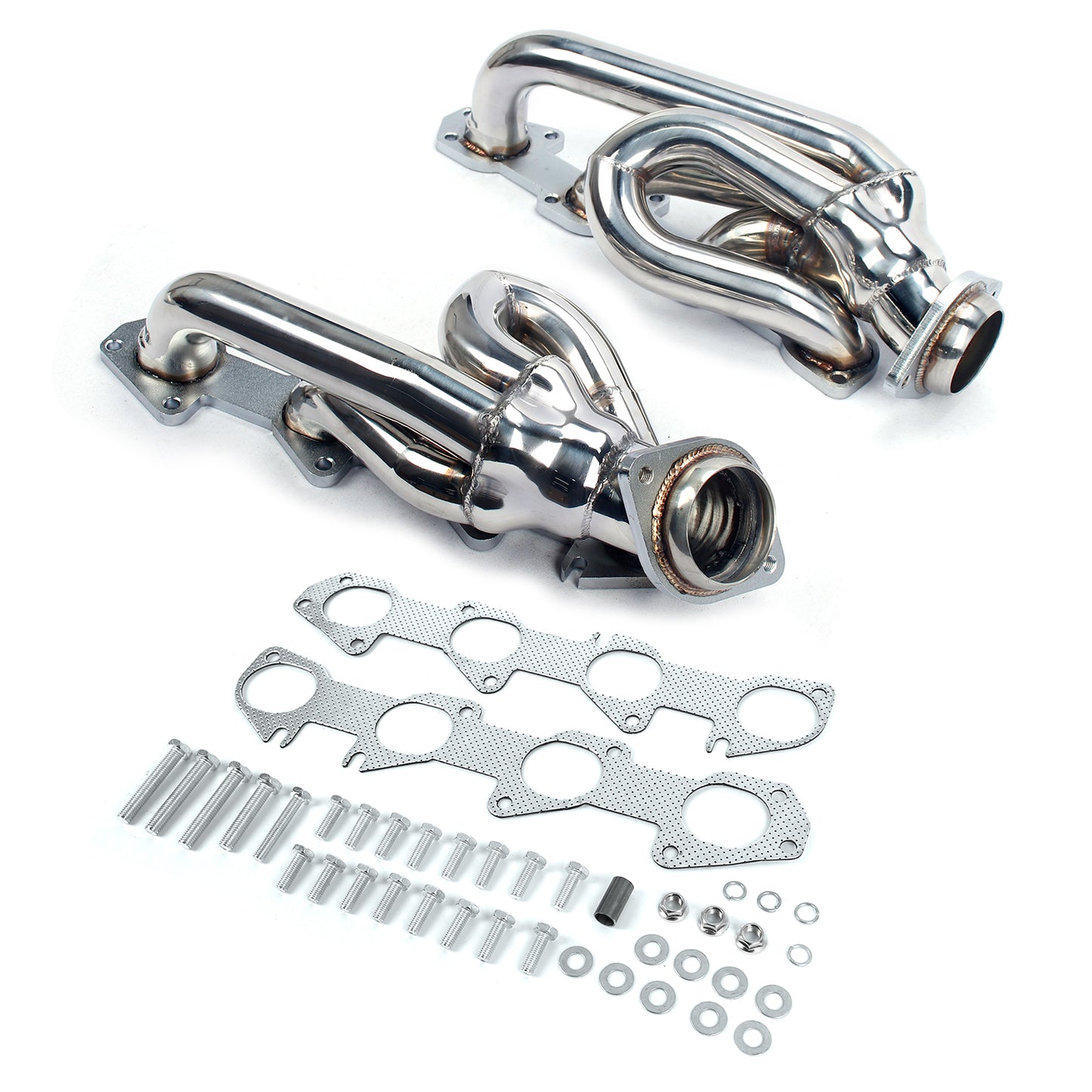 Shorty Stainless Performance Headers For Dodge Ram 1500 2009-2017 5.7L HEMI