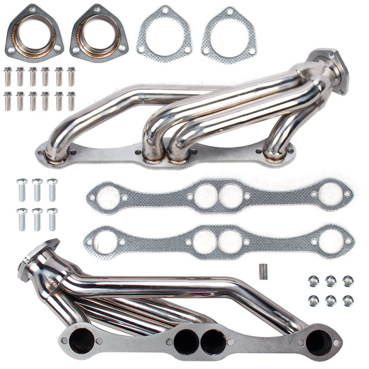 Header Exhaust pipes Fits Small Block Chevy Blazer S10 S15 2WD 350 V8 GMC Engine Swap SS Headers