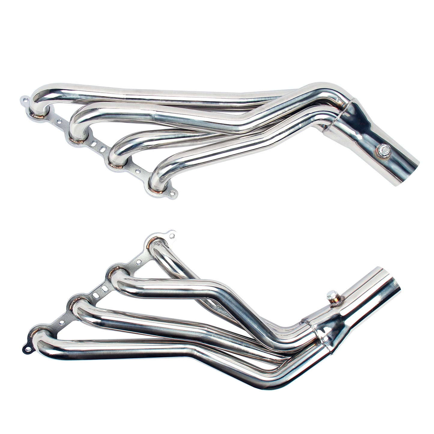 Long Tube Headers For 99-06 Chevy GMC Sierra Silverado 4.8/5.3/6.0 W/ Y Pipe