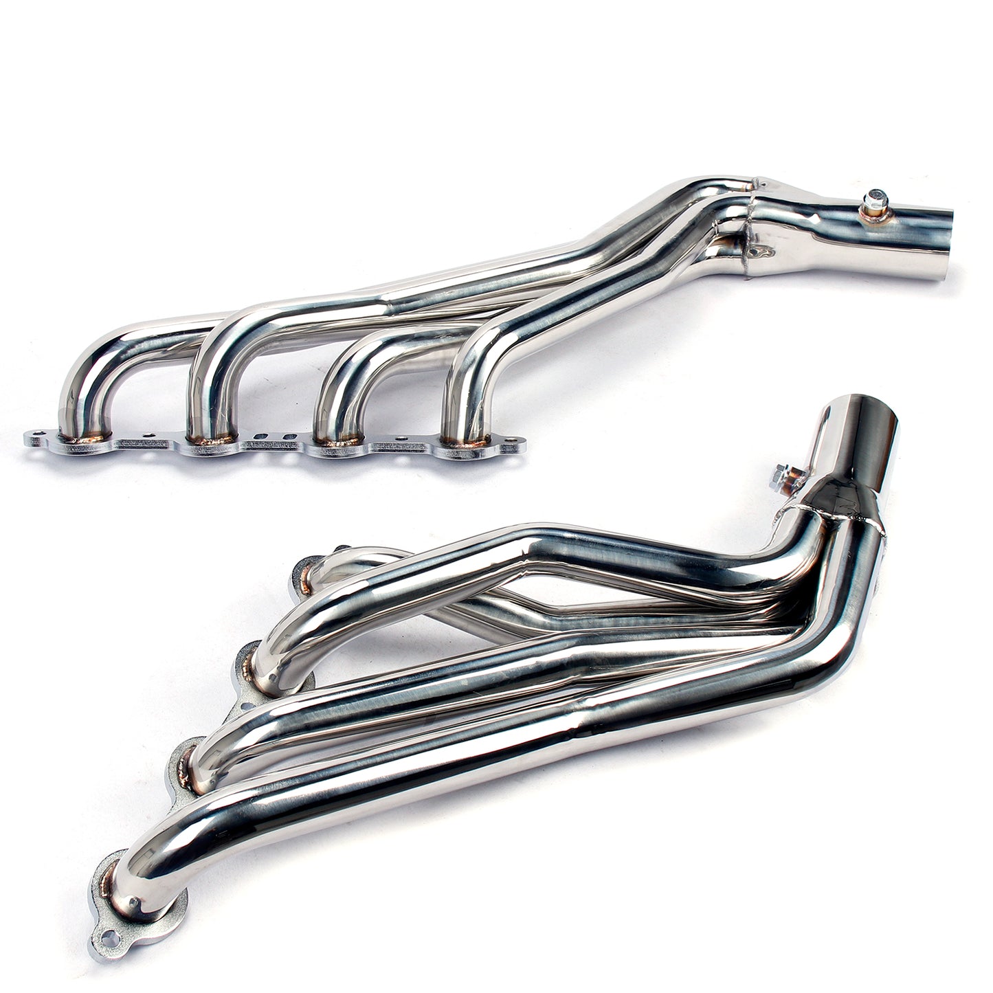 Long Tube Headers For 99-06 Chevy GMC Sierra Silverado 4.8/5.3/6.0 W/ Y Pipe