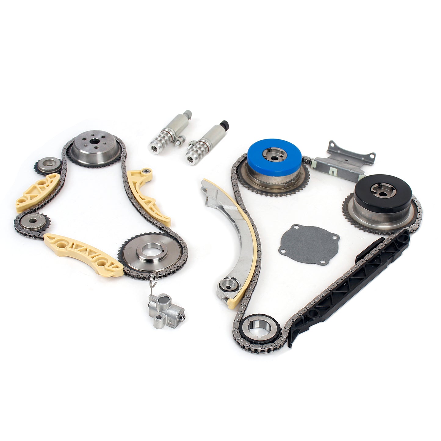 GM Ecotec 2.0L 2.4L Timing Chain Kit VCT Selenoid Actuator Gear Oil & Water Pump for BUICK LACROSSE / REGAL / VERANO,  CHEVROLET CAPTIVA SPORT / COBALT / HHR / IMPALA / MALIBU , GMC TERRAIN , PONTIAC G5 2.2L